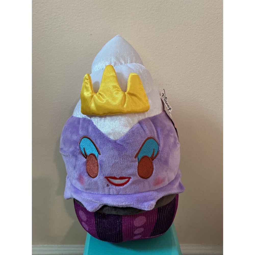Disney Munchlings Ursula Lavender Ice Cream Sundae Plush Specialty‎ Treats NWT